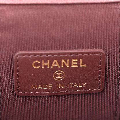 Chanel Caviar Quilted Mini Vanity Case With Chain Black 5 of 10