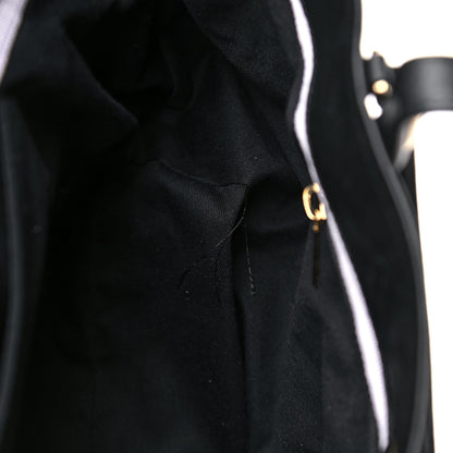 Jimmy Choo Glazed Canvas Zodiac Tote Black 13 of 13