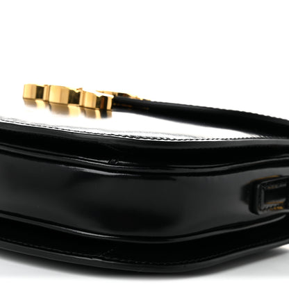 Celine Shiny Calfskin Besace Clea Triomphe Black 8 of 8