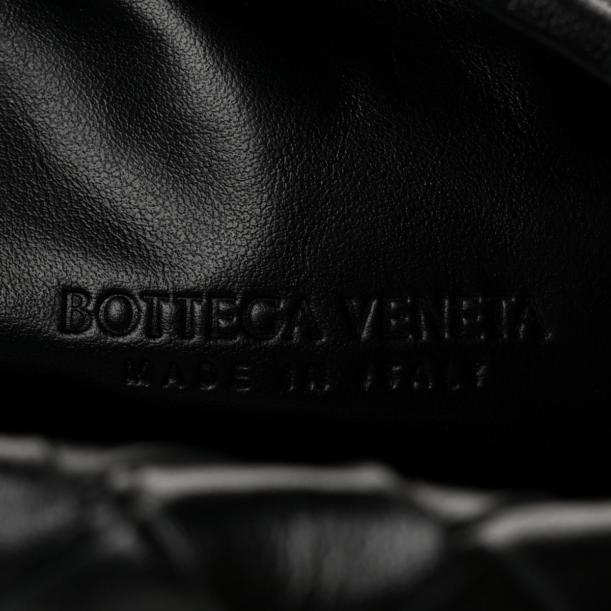 Bottega Veneta Calfskin Intrecciato Mini Hop Black 6 of 10
