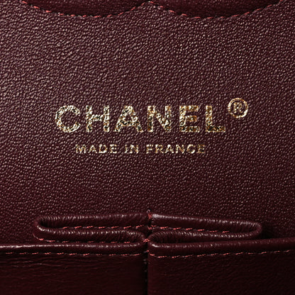 Chanel Lambskin Quilted Medium Double Flap Black 6 of 10