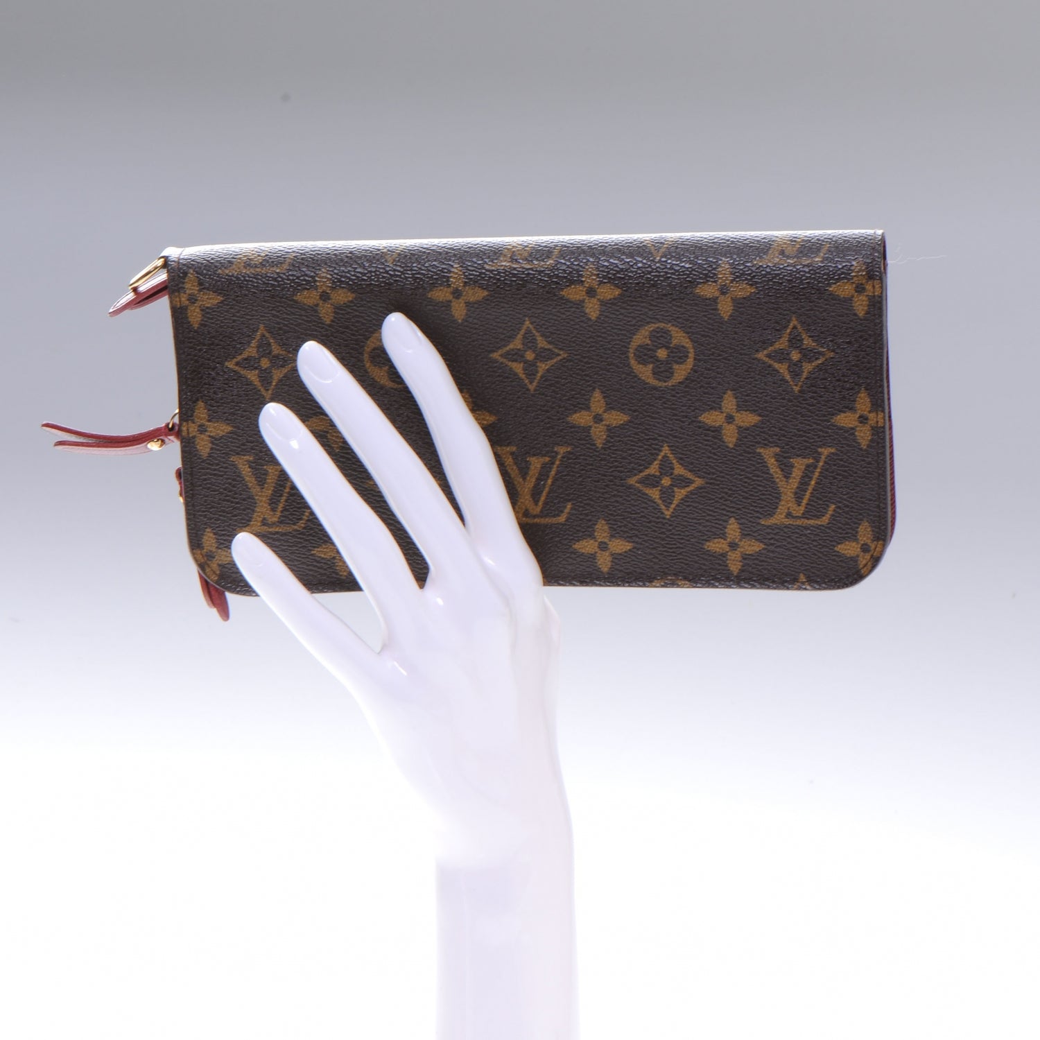 Louis Vuitton Monogram Insolite Wallet Red 2 of 8