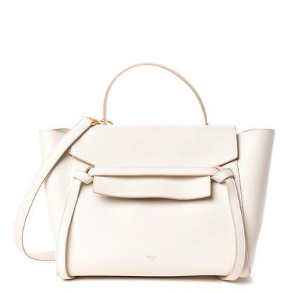 Celine Grained Calfskin Mini Belt Bag White 1 of 19