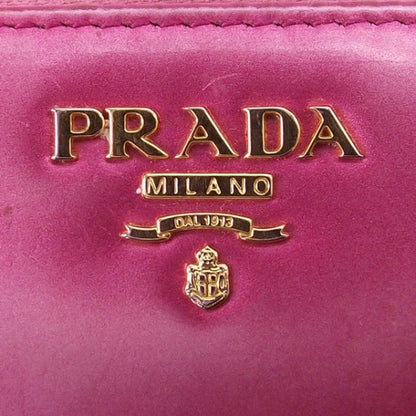 Prada Spazzolato Zip Wallet Pink 7 of 12