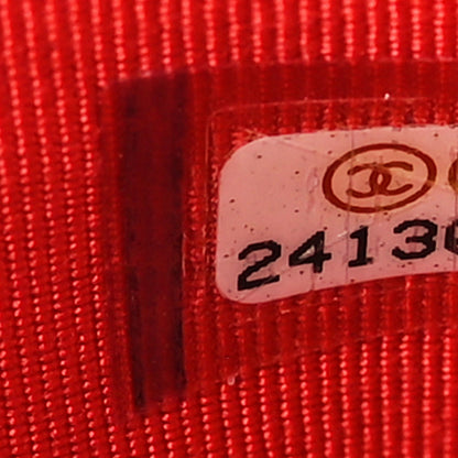 Chanel Lambskin Quilted Wallet On Chain WOC Light Red 7 of 9