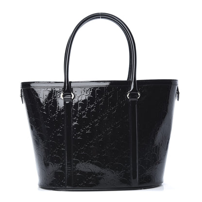 Christian Dior Patent Ultimate Tote Black 1 of 12