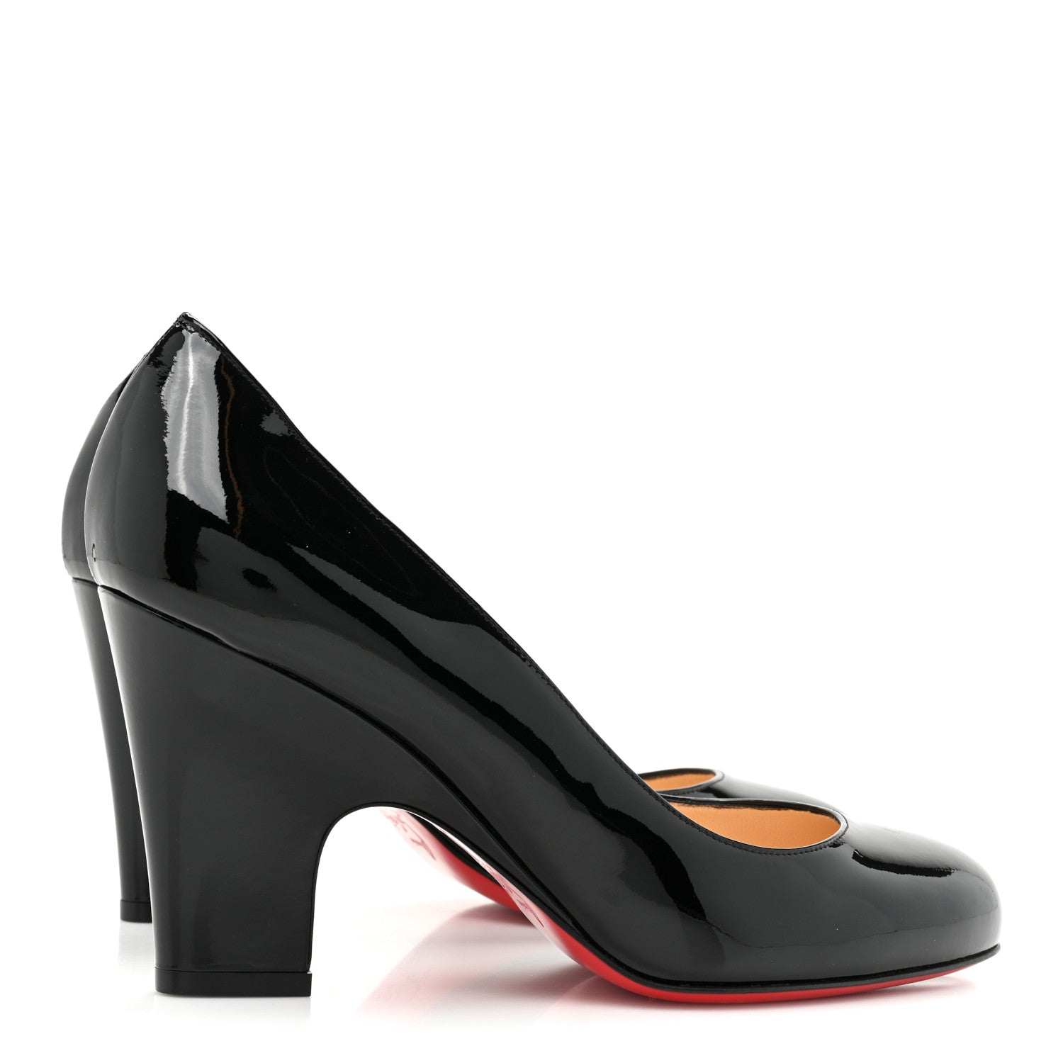 Christian Louboutin Patent Akdooch 85 Pumps 37 Black 4 of 12