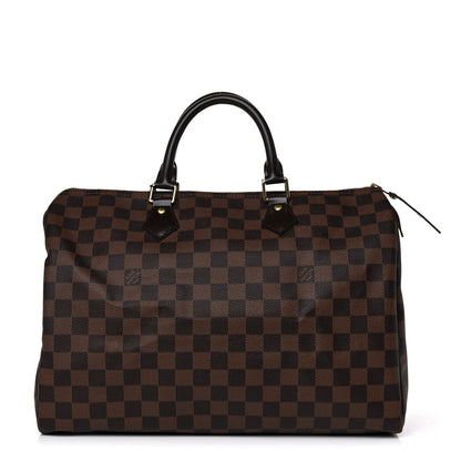 Louis Vuitton Damier Ebene Speedy 35 1 of 14