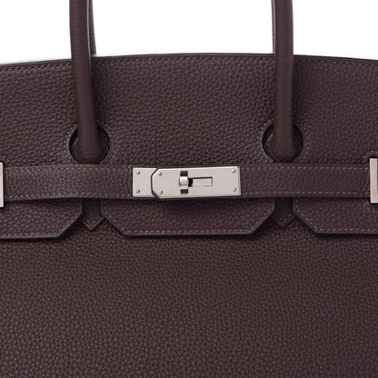 Hermes Togo Birkin 35 Chocolate 10 of 11