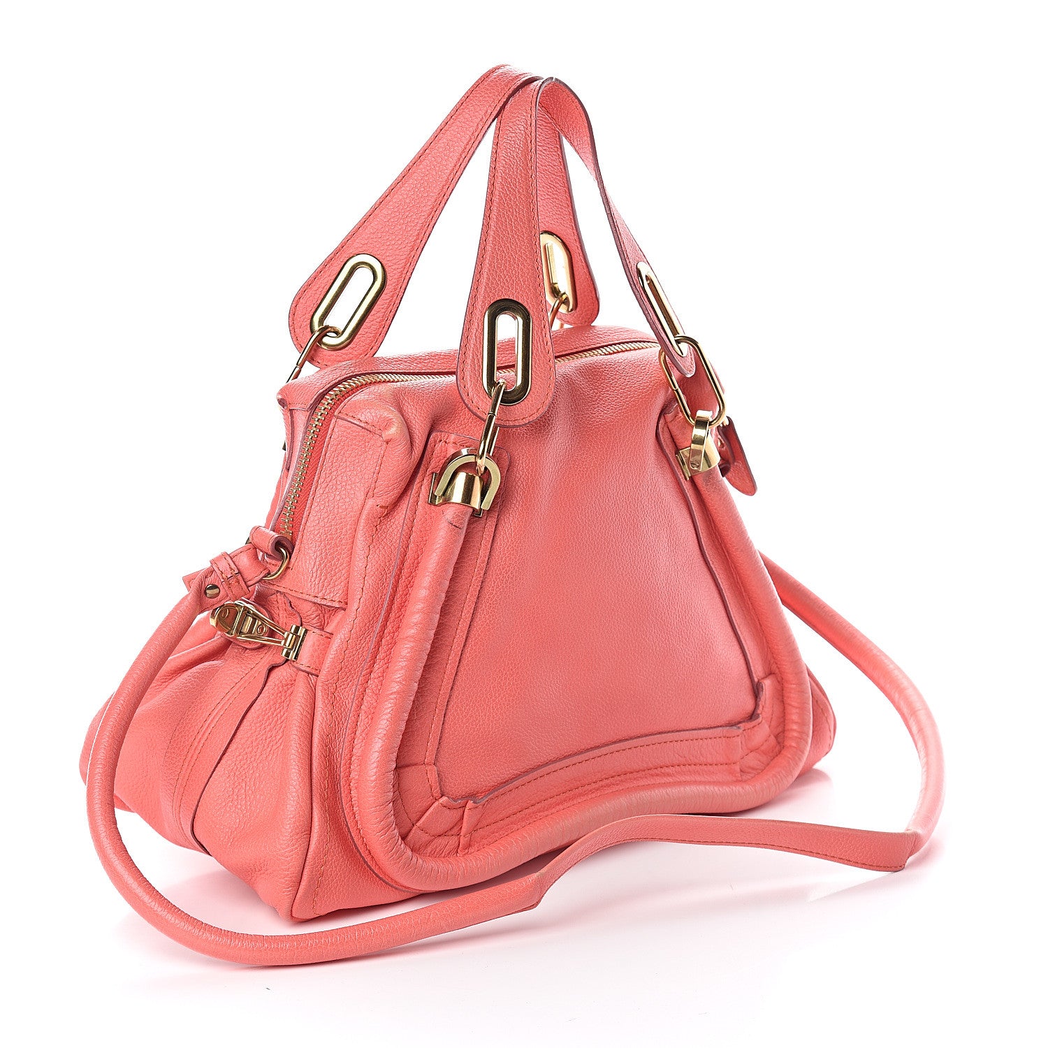 Chloe Calfskin Medium Paraty Paradise Pink 2 of 8