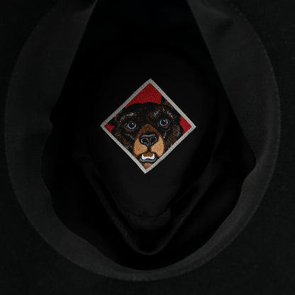 Hermes Felt Chapeau Duke Hat 58 Black 7 of 9