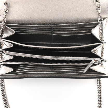 Gucci Lizard Mini Dionysus Chain Wallet Silver 5 of 9