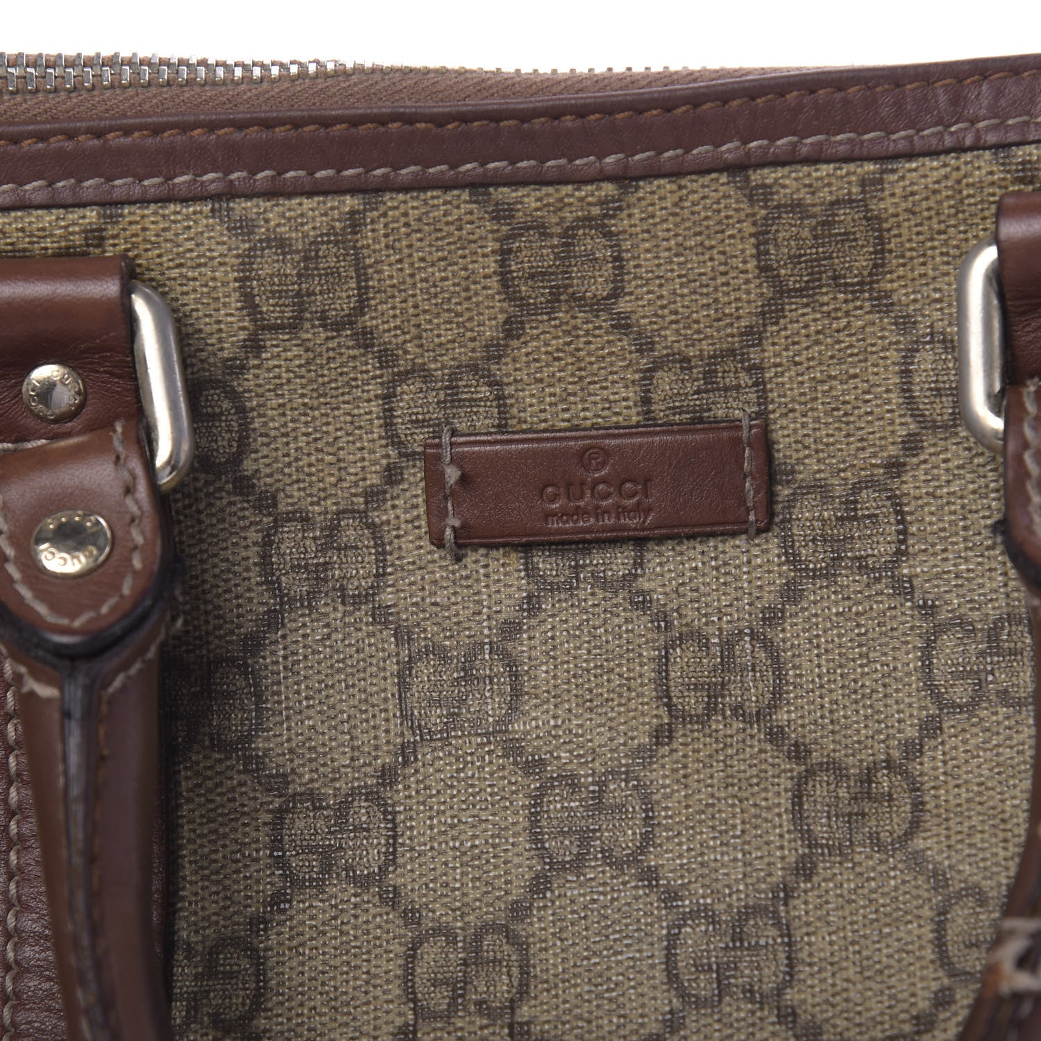 Gucci GG Plus Monogram Medium Joy Boston Brown 8 of 18