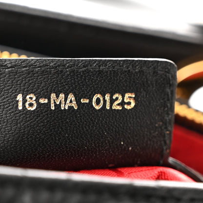 Christian Dior Lambskin Cannage Large Lady Dior Black 7 of 17