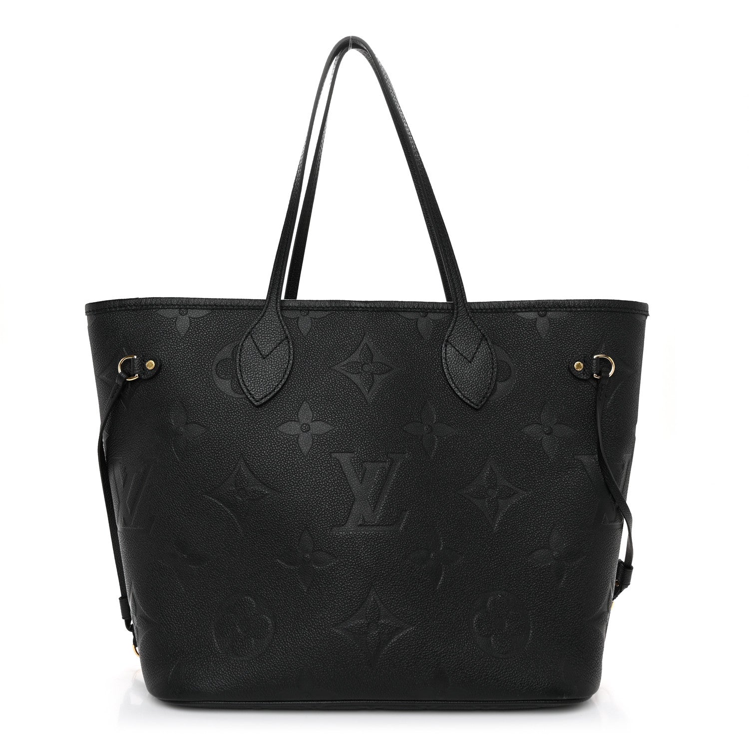 Louis Vuitton Empreinte Monogram Giant Neverfull MM Black 1 of 10