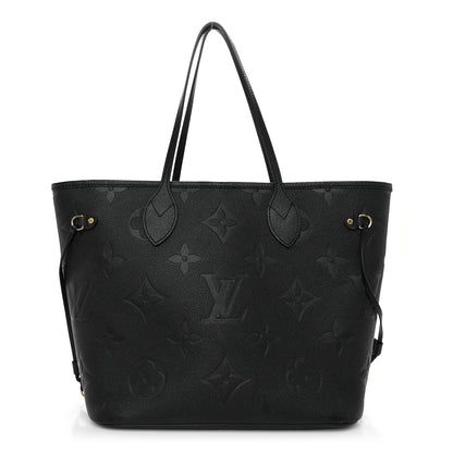 Louis Vuitton Empreinte Monogram Giant Neverfull MM Black 1 of 10