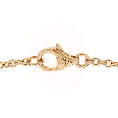 Cartier 18K Yellow Gold Interlocking LOVE Necklace 4 of 5