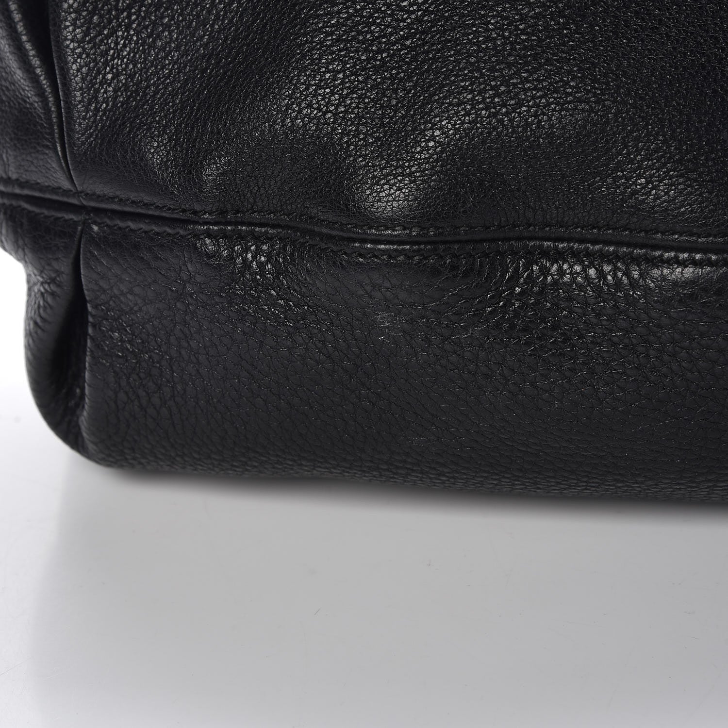 Gucci Pebbled Calfskin Soho Hobo Black 15 of 17