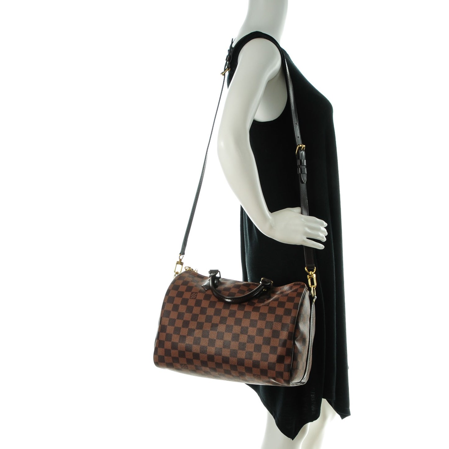 Damier Ebene Speedy Bandouliere 30