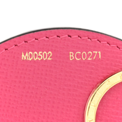 Louis Vuitton Damier Azur 2021 Christmas Animation Hollywood Bag Charm Key Ring Fuchsia 4 of 4