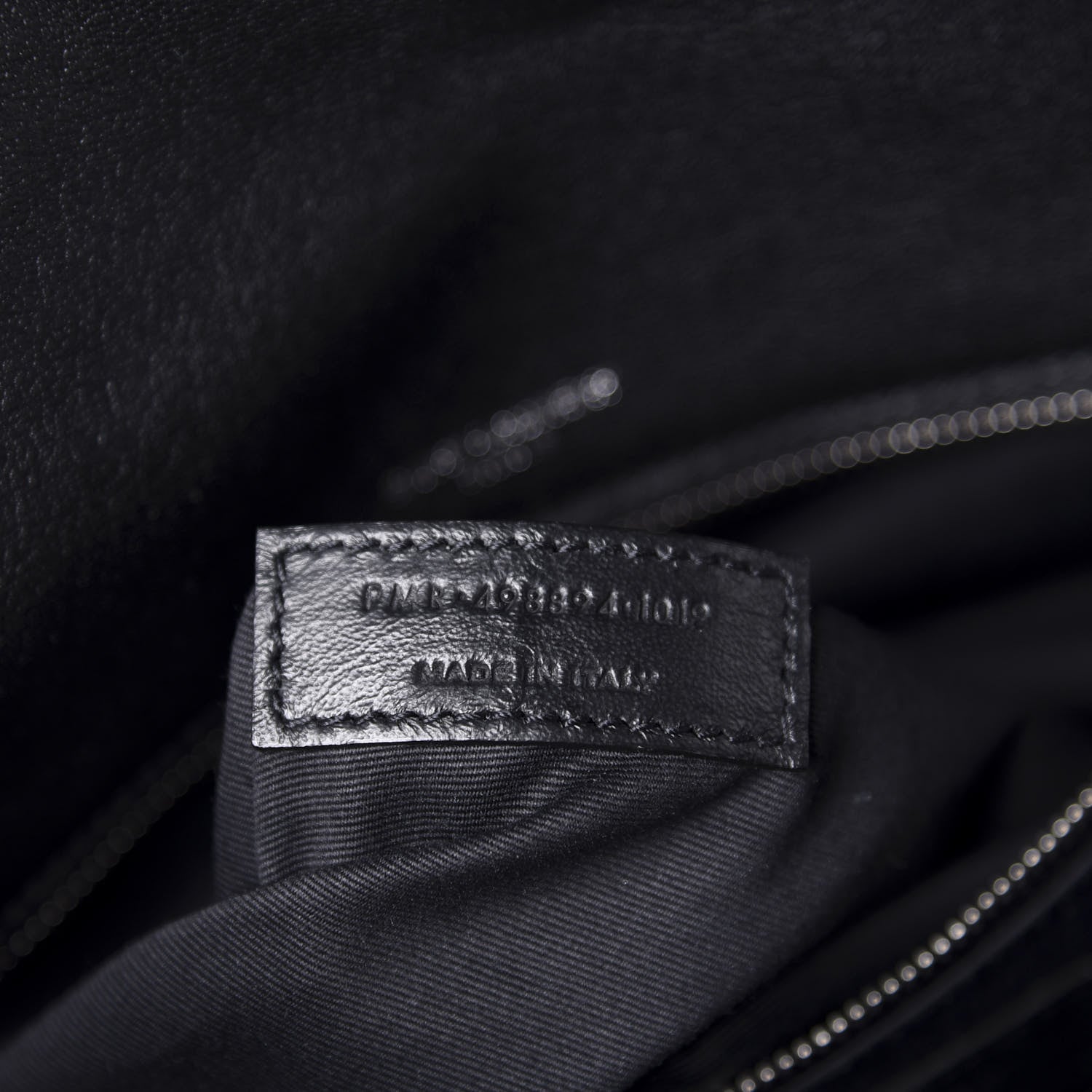 Saint Laurent Lambskin Matelasse Monogram Microstud Medium Niki Chain Satchel Black 10 of 11