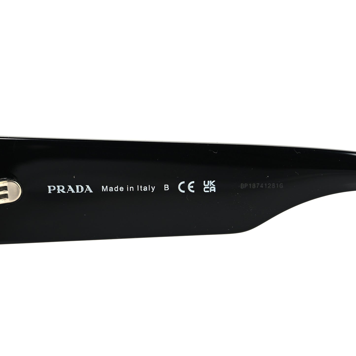 Acetate Pillow Sunglasses SPR A01 Black