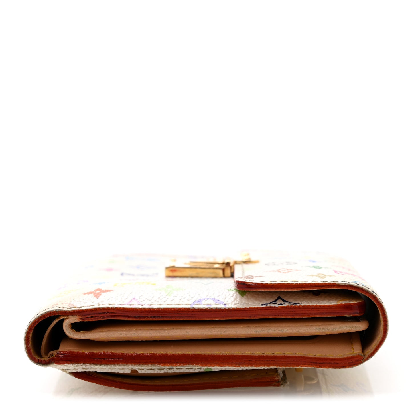 Monogram Multicolor Koala Wallet White
