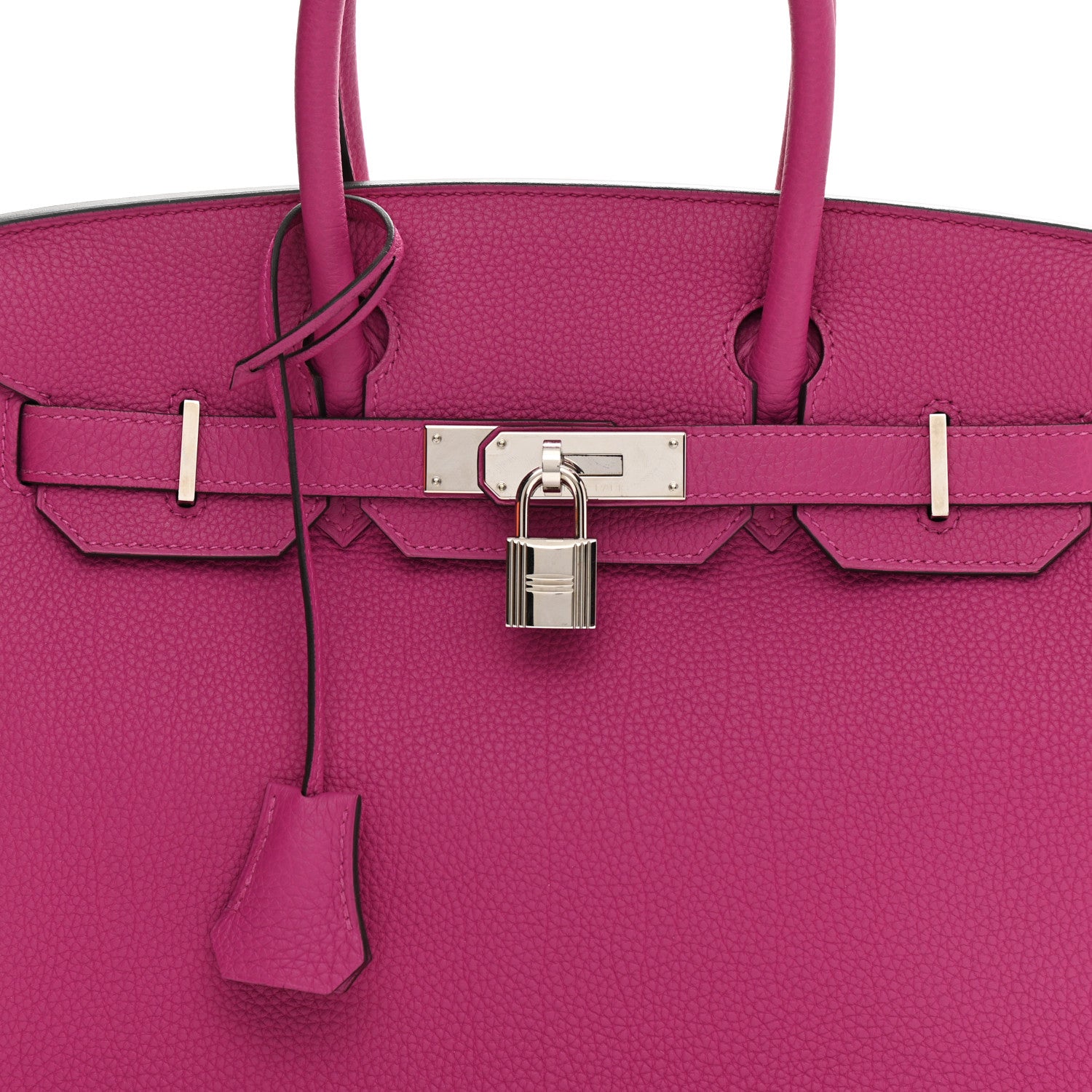 Hermes Togo Birkin 30 Rose Pourpre 8 of 11