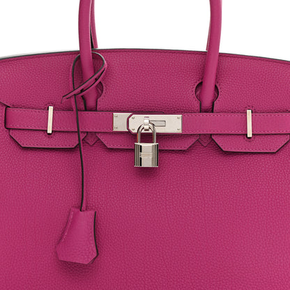 Hermes Togo Birkin 30 Rose Pourpre 8 of 11