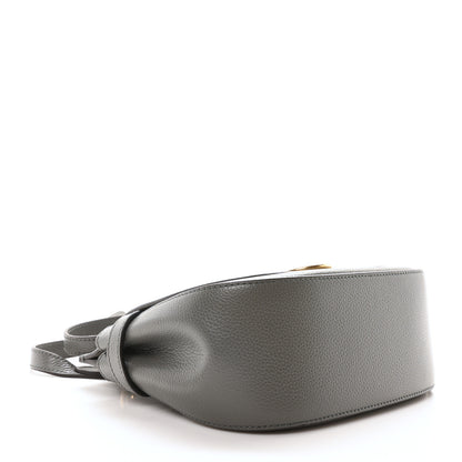 Mulberry Small Classic Grain Calfskin Small Amberley Satchel Charcoal 4 of 9