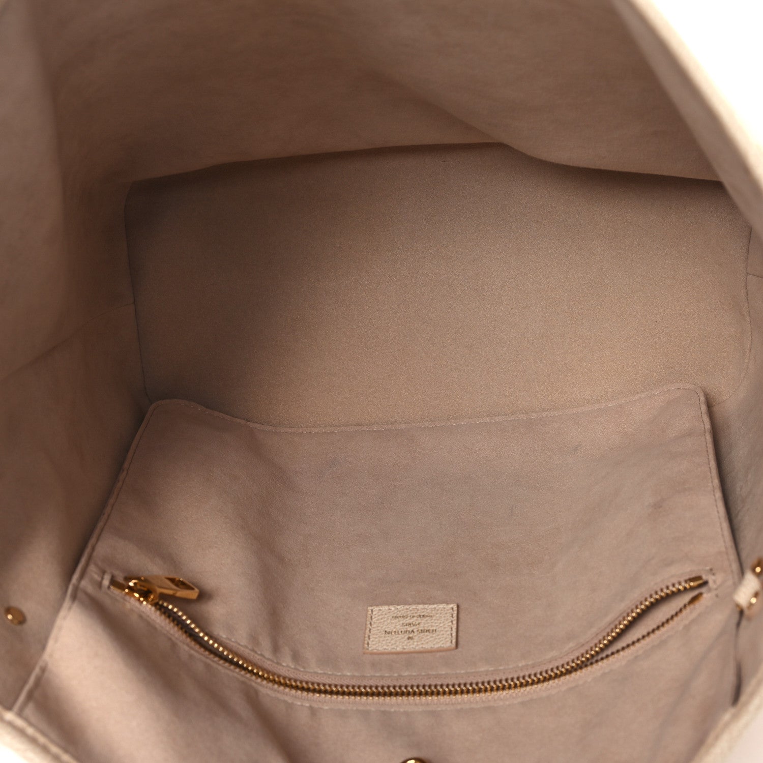 Louis Vuitton Empreinte Monogram Summer Stardust Neverfull MM Beige Clair 5 of 10