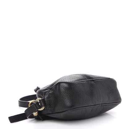 Gucci Pebbled Calfskin Mini Soho Disco Bag Black 4 of 11