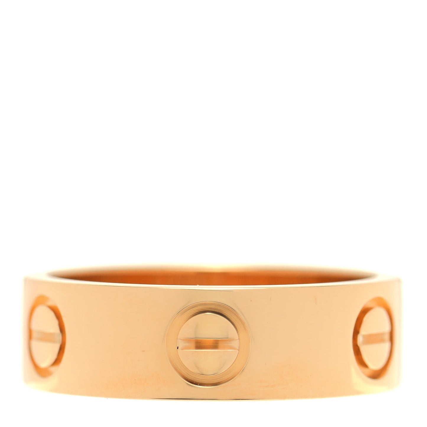 18K Yellow Gold 5.5mm LOVE Ring 50 5.25