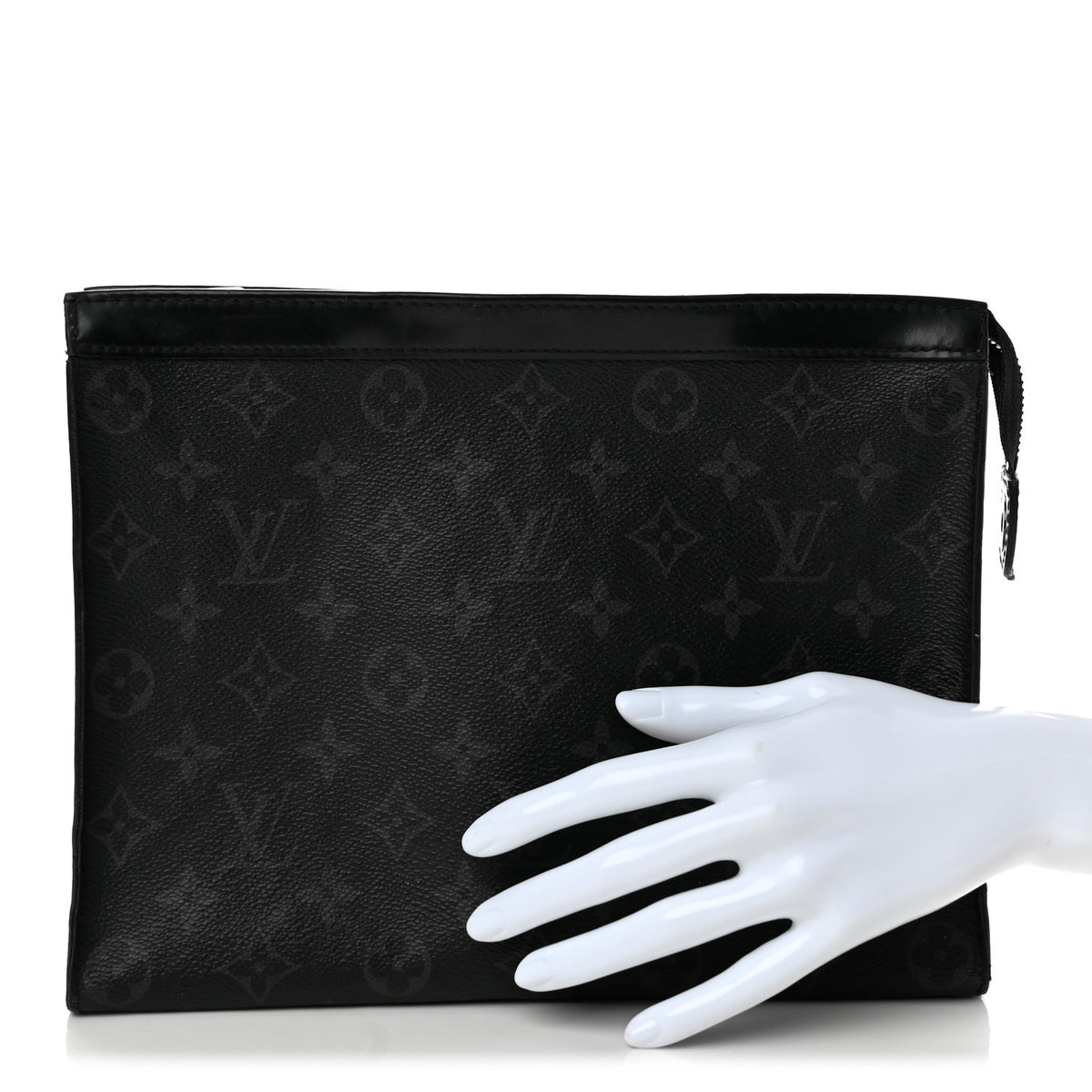 Louis Vuitton Monogram Eclipse Pochette Voyage MM 2 of 10