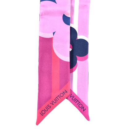 Louis Vuitton Silk Pop Monogram BB Bandeau Magenta 2 of 3