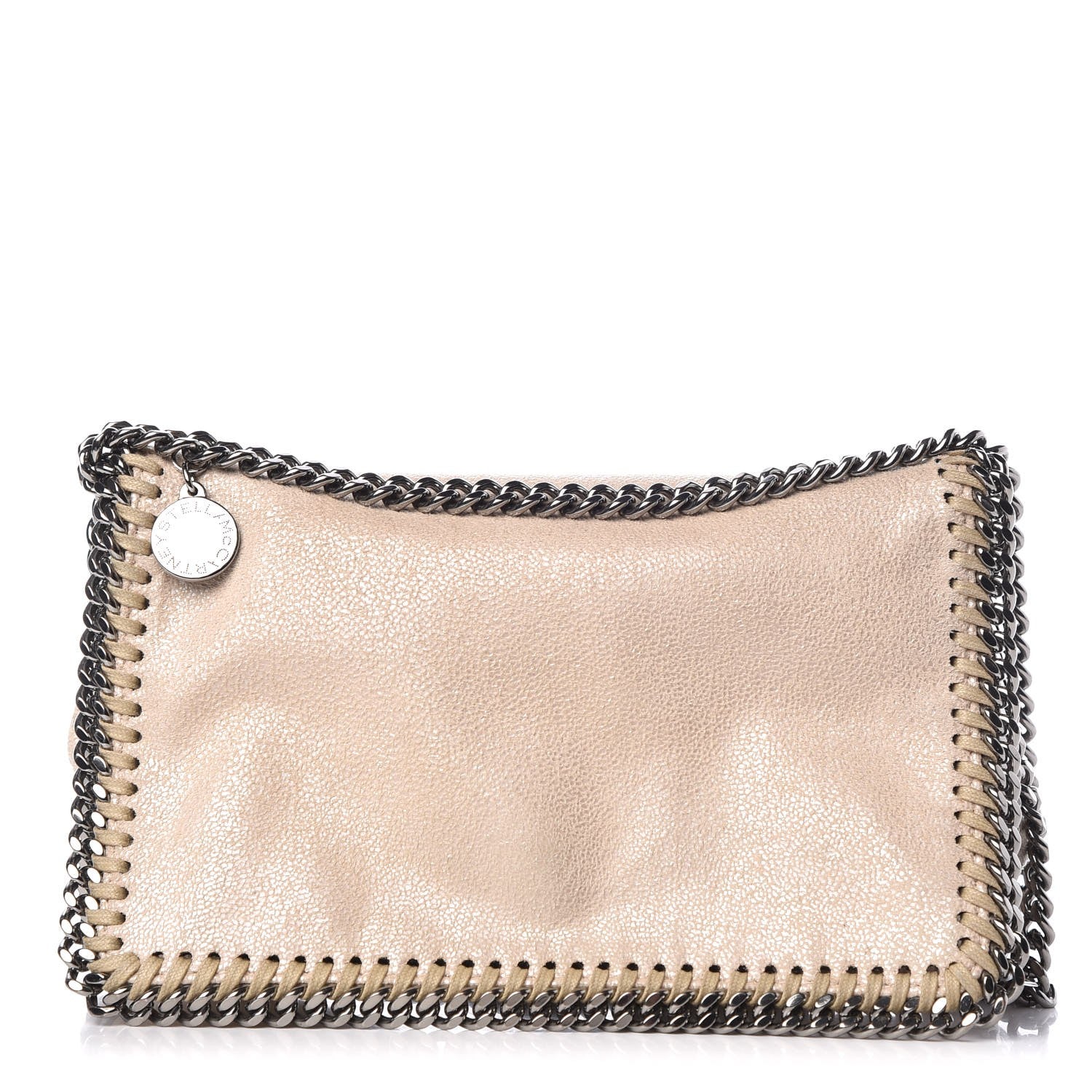Stella McCartney Shaggy Deer Falabella Crossbody Bag Gold 1 of 8