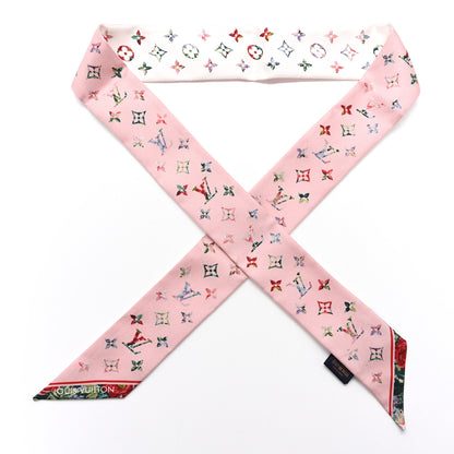 Louis Vuitton Silk Monogram LV Garden Bandeau Pink 1 of 3