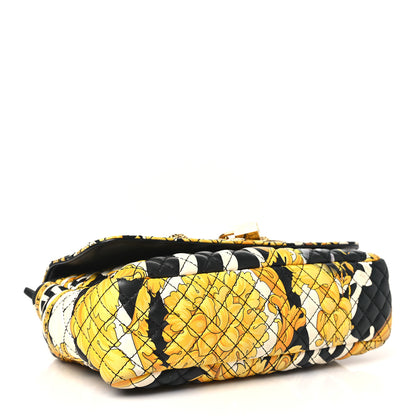 Versace Nappa Barocco Printed Icon Shoulder Bag Black Gold 4 of 13