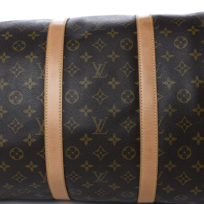 Louis Vuitton Monogram Keepall Bandouliere 55 9 of 14