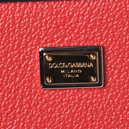 Dolce & Gabbana Dauphine Leopard Graffiti Print Medium Miss Sicily Satchel Black 6 of 8