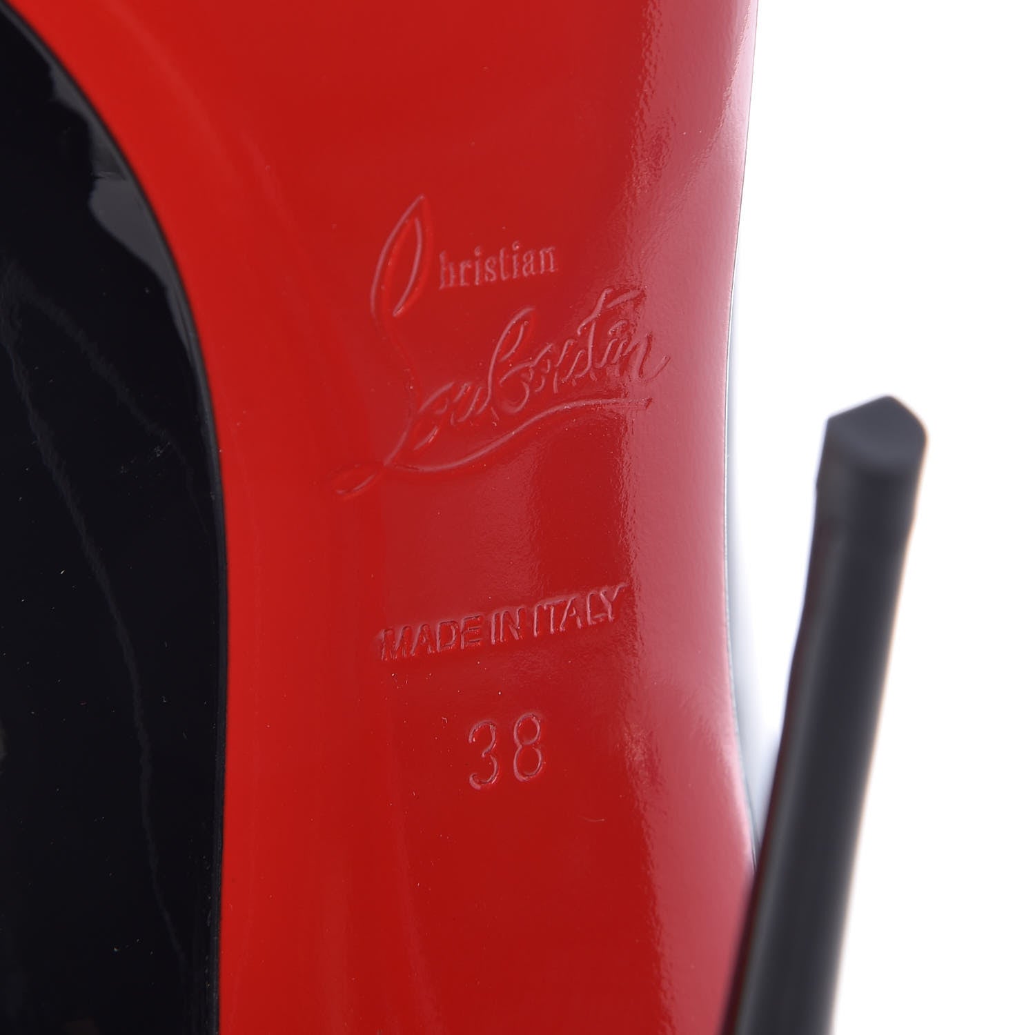 Christian Louboutin Patent So Kate 120 Pumps 38 Black 7 of 9