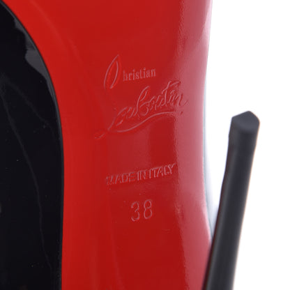 Christian Louboutin Patent So Kate 120 Pumps 38 Black 7 of 9