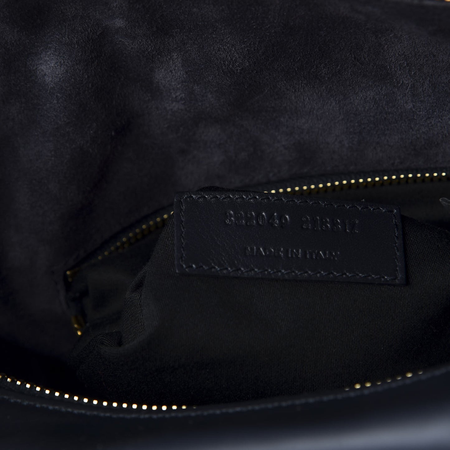 Calfskin Classic Duffle 6 Navy
