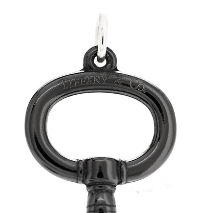 Tiffany Black Titanium Oval Key Pendant 4 of 5