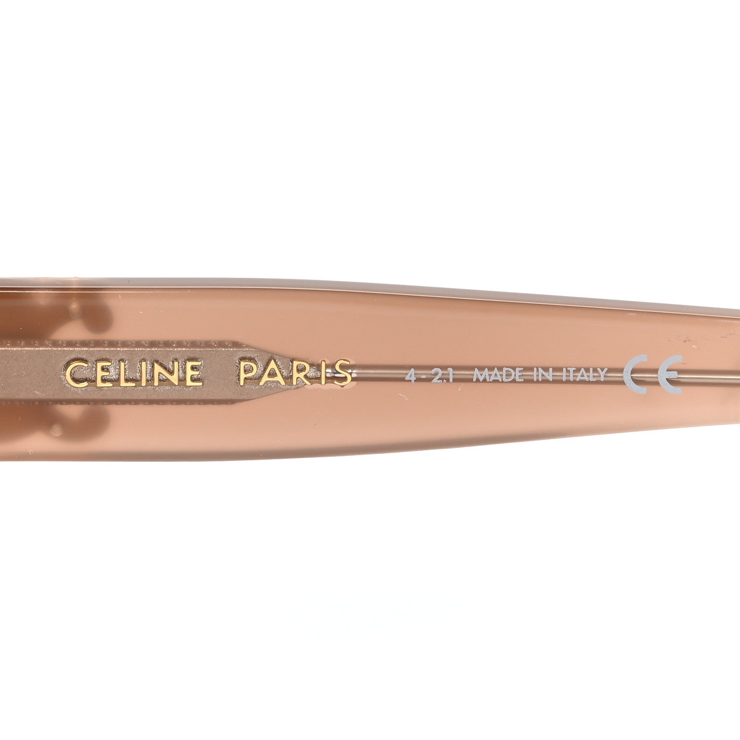 Celine Acetate Triomphe Sunglasses CL40189F Taupe 5 of 7