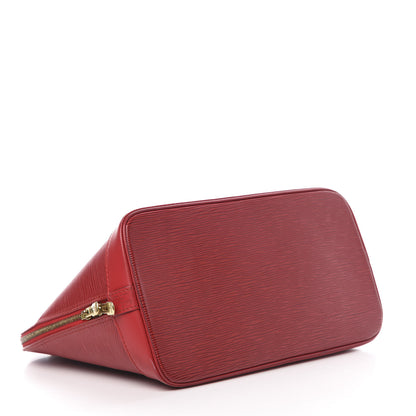 Louis Vuitton Epi Alma PM Castillan Red 4 of 20