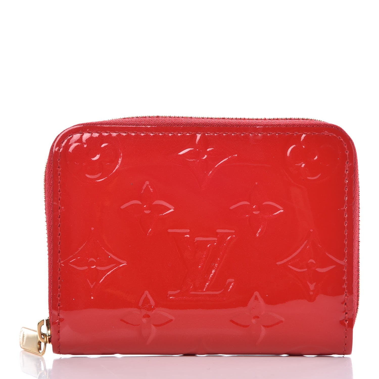 Louis Vuitton Vernis Zippy Coin Purse Cherry 1 of 7