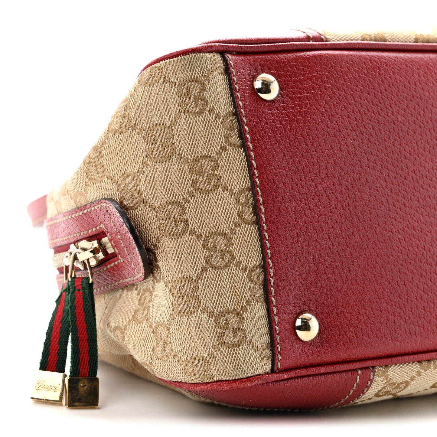 Monogram Small Princy Satchel Red