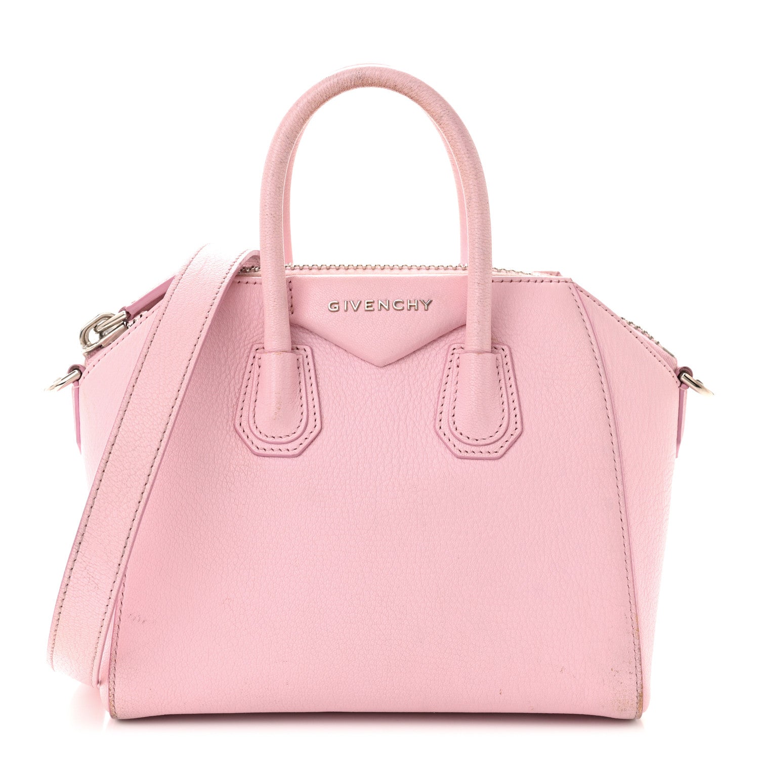 Givenchy Sugar Goatskin Mini Antigona Pink 1 of 20