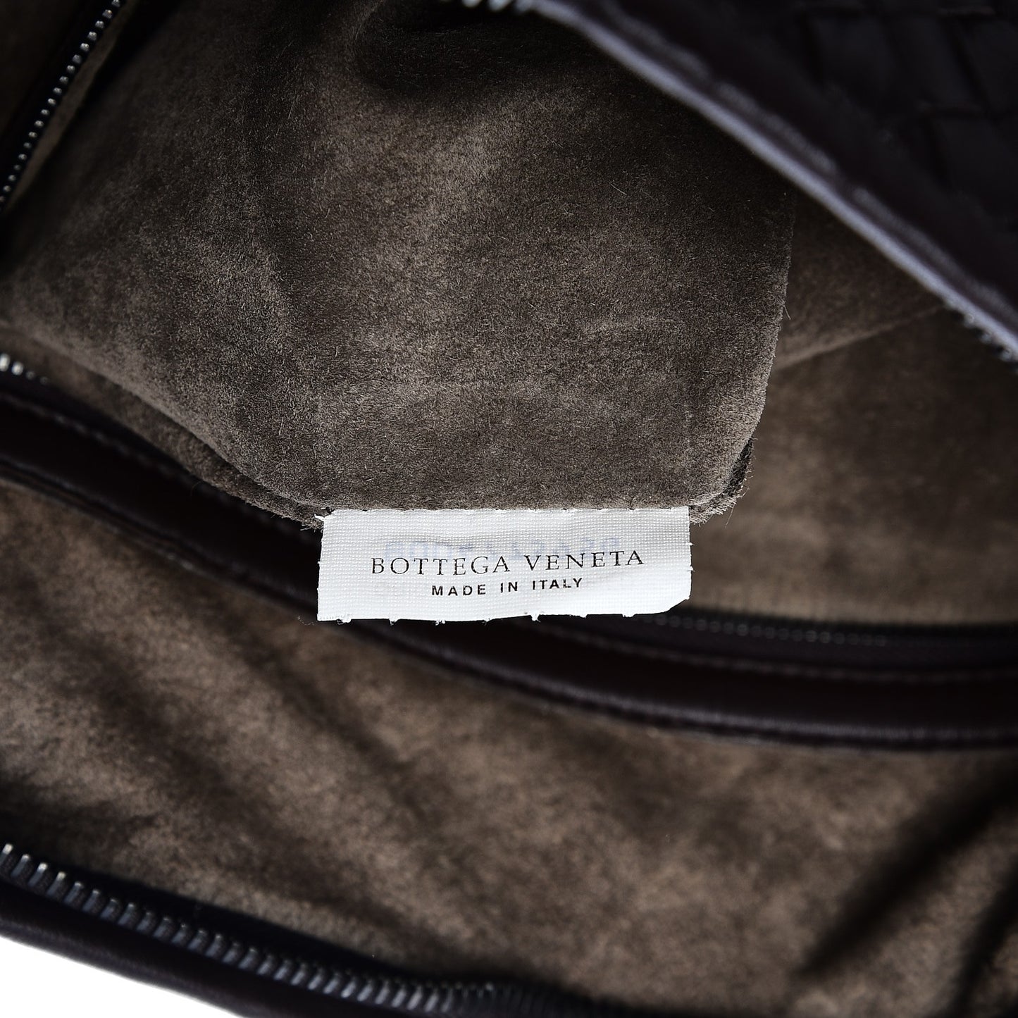 Nappa Intrecciato Maxi Veneta Hobo Ebano